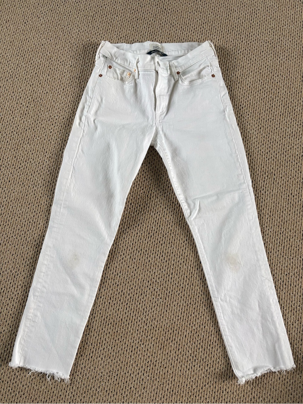 citizens of humanity white jeans